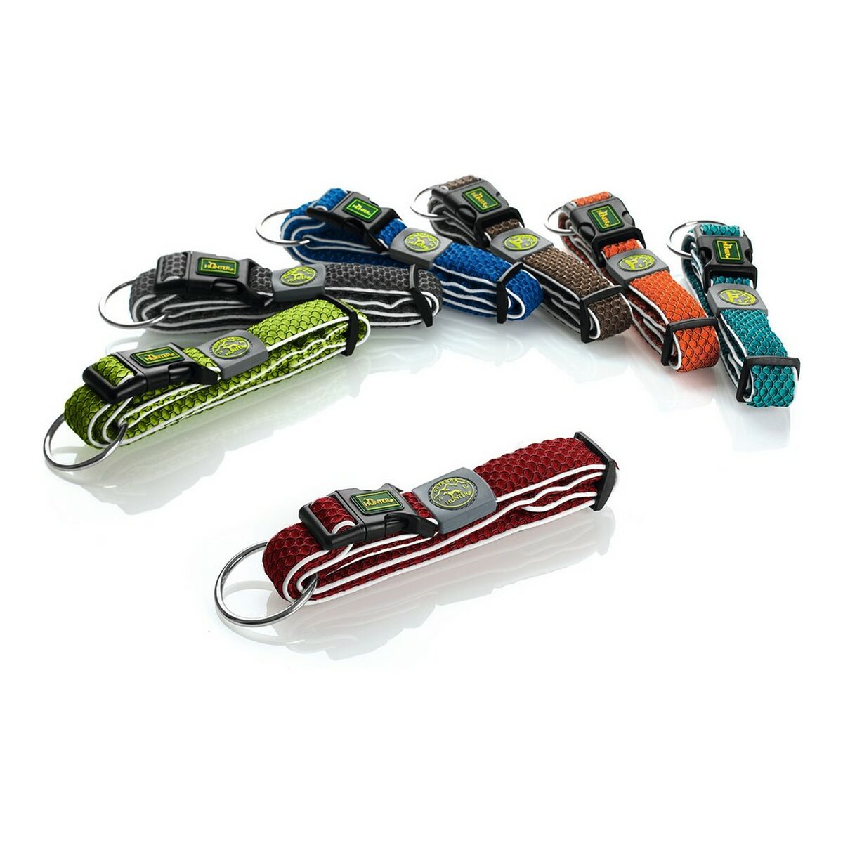 Hundehalsbånd – Hunter Plus Brun Str. XL (45–70 cm)