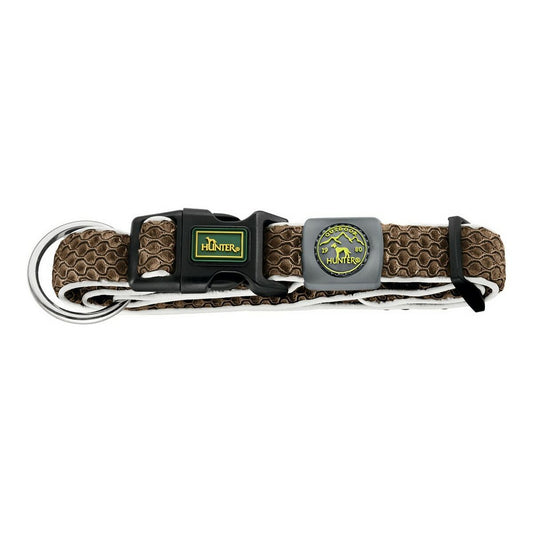 Hundehalsbånd – Hunter Plus Brun Str. XL (45–70 cm)