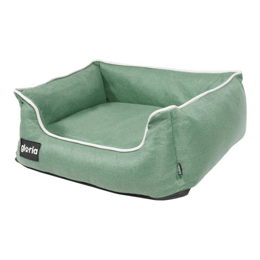Hundeseng - Gloria Ametz i stilren beige (60 x 52 cm)